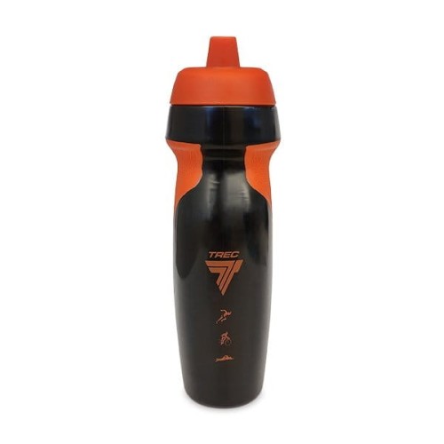 TREC Endurance Bidon 003 PS 600 ml Czarno-Pomarańczowy