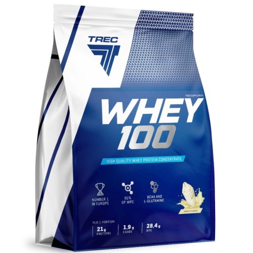 Białko Trec Whey 100  900g  Wanilia