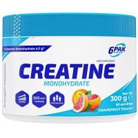  6PAK Creatine Monohydrate  300g Grapefruit