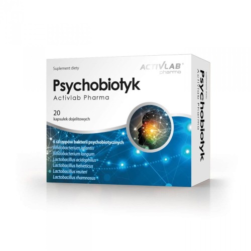 Probiotyk Activlab Psychobiotyk 20 kaps.