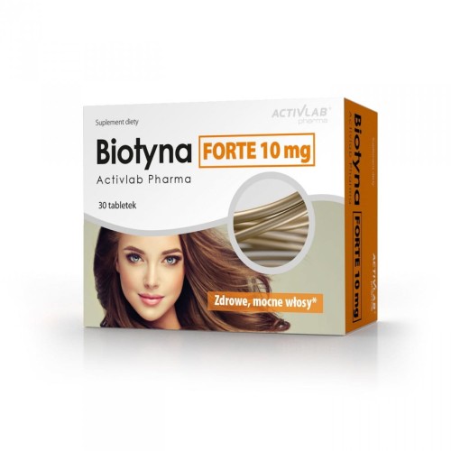 Biotyna Forte 10 mg Activlab Pharma 30 tabl.