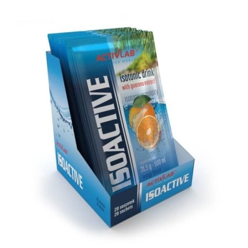 Izotonik Activlab Isoactive 20x31,5g  Gorzka Pomarańcza