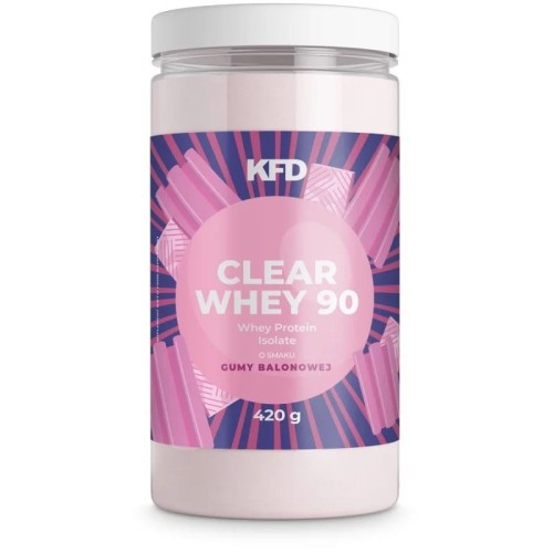 Izolat Białka KFD Clear Whey 90 420g Guma Balonowa