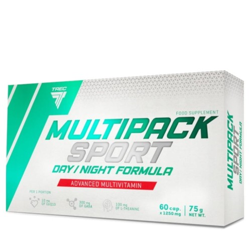 TREC MultiPack Sport Day/Night Formula Witaminy i Minerały Kompleks  60caps.