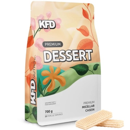 Białko KFD Premium Dessert  700g Wafelek  Kazeina