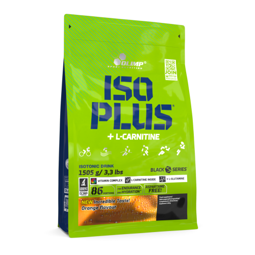 Napój Izotoniczny Iso Plus Olimp 1505g smak pomarańcza