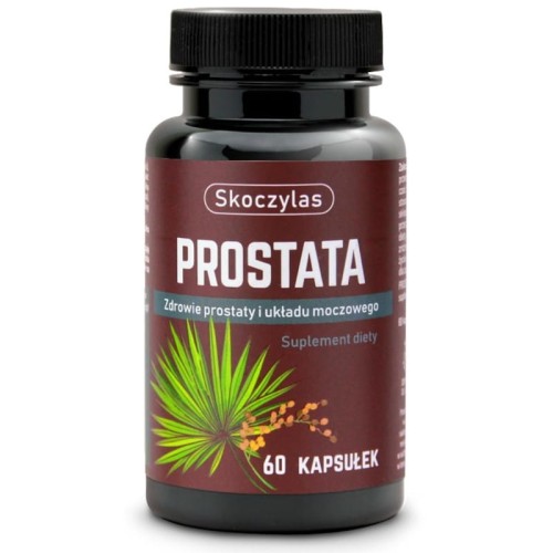 Prostata  Skoczylas 60 kap. Dla Zdrowia Prostaty i Układu Moczowego / Zielona Herbata Palma Sabałowa  Sosna Śliwa
