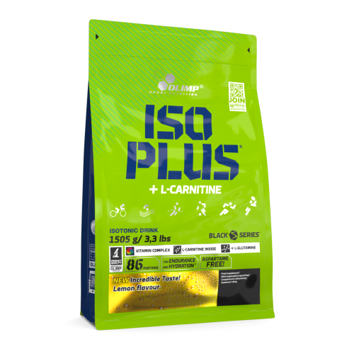 Napój Izotoniczny Iso Plus Olimp  1505g smak cytrynowy