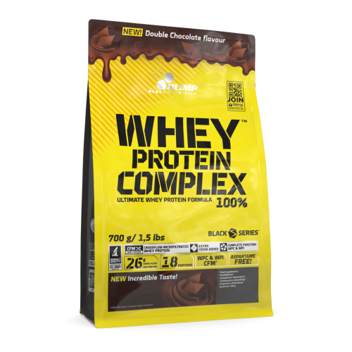 Białko Olimp Whey Protein Complex100% 700g podwójna czekolada