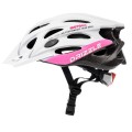Kask Rowerowy Meteor MV29 Drizzle M 55-58 cm Biało-Różowy