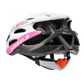 Kask Rowerowy Meteor MV29 Drizzle M 55-58 cm Biało-Różowy
