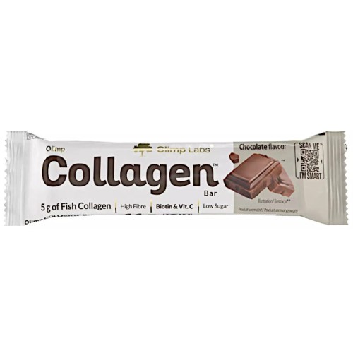 Olimp Collagen Bar 44g Czekoladowy Baton Białkowy z Kolagenem