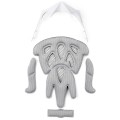 Kask Rowerowy Meteor MV29 Drizzle  L 58-61 cm Biało-Różowy