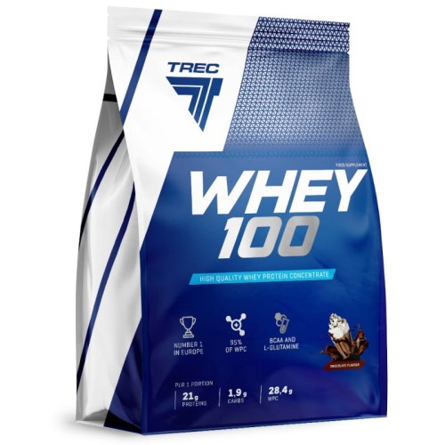 Białko Trec Whey 100 900g  Czekolada