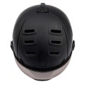 Kask Narciarski Meteor Holo roz. S 53-55 cm Czarny