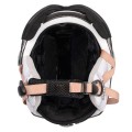 Kask Narciarski Meteor Holo roz. S 53-55 cm Biały