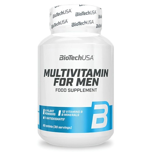 Multivitamin For Men BioTechUSA 60 tabl.