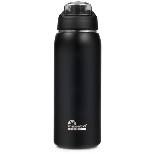 Butelka Termiczna Majestic Sport Delta 750 ml Czarna Bidon Termos Stalowy