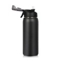 Butelka Termiczna Majestic Sport Delta 750 ml Czarna Bidon Termos Stalowy
