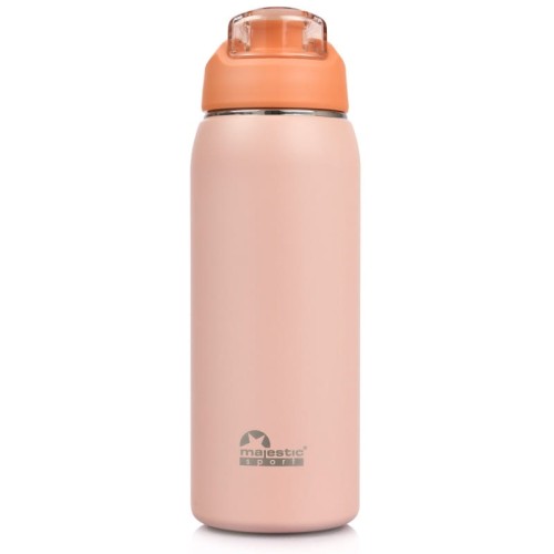Butelka Termiczna Majestic Sport Delta 750 ml Różowa Bidon Termos Stalowy