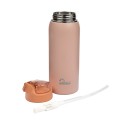 Butelka Termiczna Majestic Sport Delta 750 ml Różowa Bidon Termos Stalowy