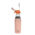 Butelka Termiczna Majestic Sport Delta 750 ml Różowa Bidon Termos Stalowy
