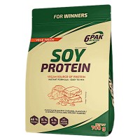 Białko Sojowe Pyszne Wegańskie  6PAK Soy Protein 700g Czekoladowo-Karmelowe