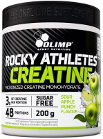 Olimp Rocky Athletes Creatine 200g Sour Apple Punch Monohydrat Kreatyny