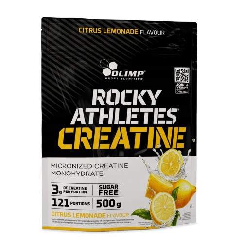 Olimp Creatine Rocky Athletes 500g bag Citrus Lemonade