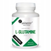 Aliness L-Glutamine 500 mg 100 kaps. VEGE