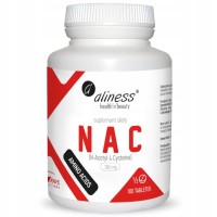 Aliness NAC L-Cysteina 190mg N-Acetylocysteina 100 tabl.