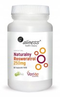 Aliness Naturalny Resweratrol 60 kaps.