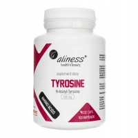 Aliness Tyrosine N-Acetyl-Tyrosine 100 kaps. tyrozyna