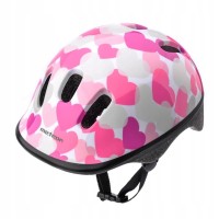 Kask Rowerowy dla Dzieci Meteor roz. S 48-52 cm Pink Hearts