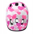 Kask Rowerowy dla Dzieci Meteor roz. S 48-52 cm Pink Hearts