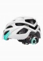 Kask Rowerowy Regulowany Szosowy z Daszkiem Meteor Ovlo L Biały/Miętowy