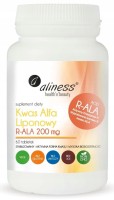 Aliness Kwas Alfa Liponowy R-ALA 200 mg 60 tabl.