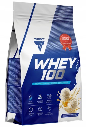 Białko Trec Whey 100 900g Classic Ice Cream