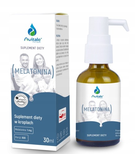 Aliness Avitale Melatonina w Kroplach 1mg 30ml