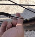 Pompka Rowerowa Ręczna do Roweru Hulajnogi Trizand Czarna