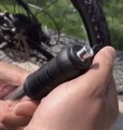 Pompka Rowerowa Ręczna do Roweru Hulajnogi Trizand Czarna