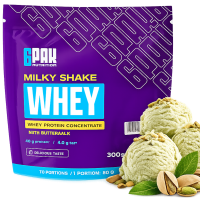 6PAK Milky Shake Whey Pistacja Ice Cream 300 g