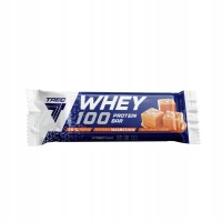 Trec Protein Bar Whey 100 Karmel 40g Baton Proteinowy z Białkiem 