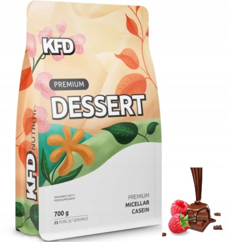 KFD Premium Dessert 700g Czekolada-Malina Kazeina