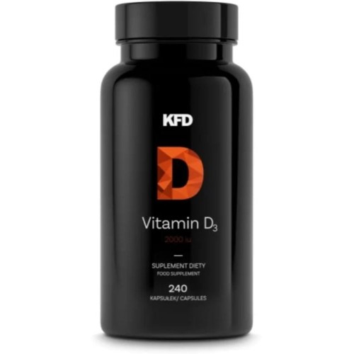 Witamina D3  KFD Vitamin D3 2000 IU - 240 kaps