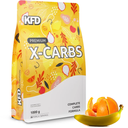 Węglowodany KFD Premium X-Carbs 1000g Tropikalny