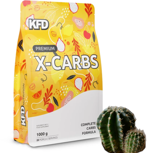 Węglowodany KFD Premium X-Carbs 1000g Kaktus