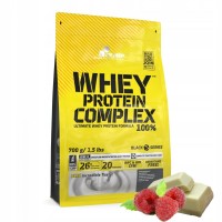Olimp Whey Protein 700g Biała Czekolada Malina