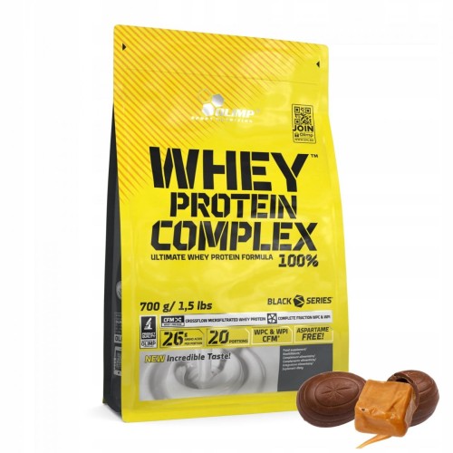 Białko Olimp Whey Protein Complex100% 700g   Czekolada - Carmel